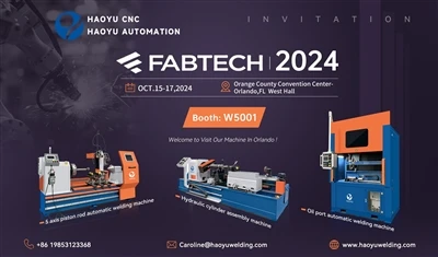 FABTECH 2024 Orlando, USA-HAOYU Machine Táthú Uathoibríoch
